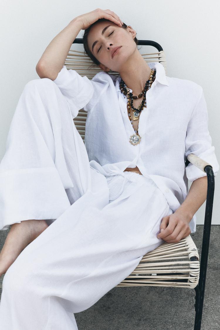 🌷Last day 50%OFF🔥100% LINEN PALAZZO SET(Buy 2 Free Shipping)