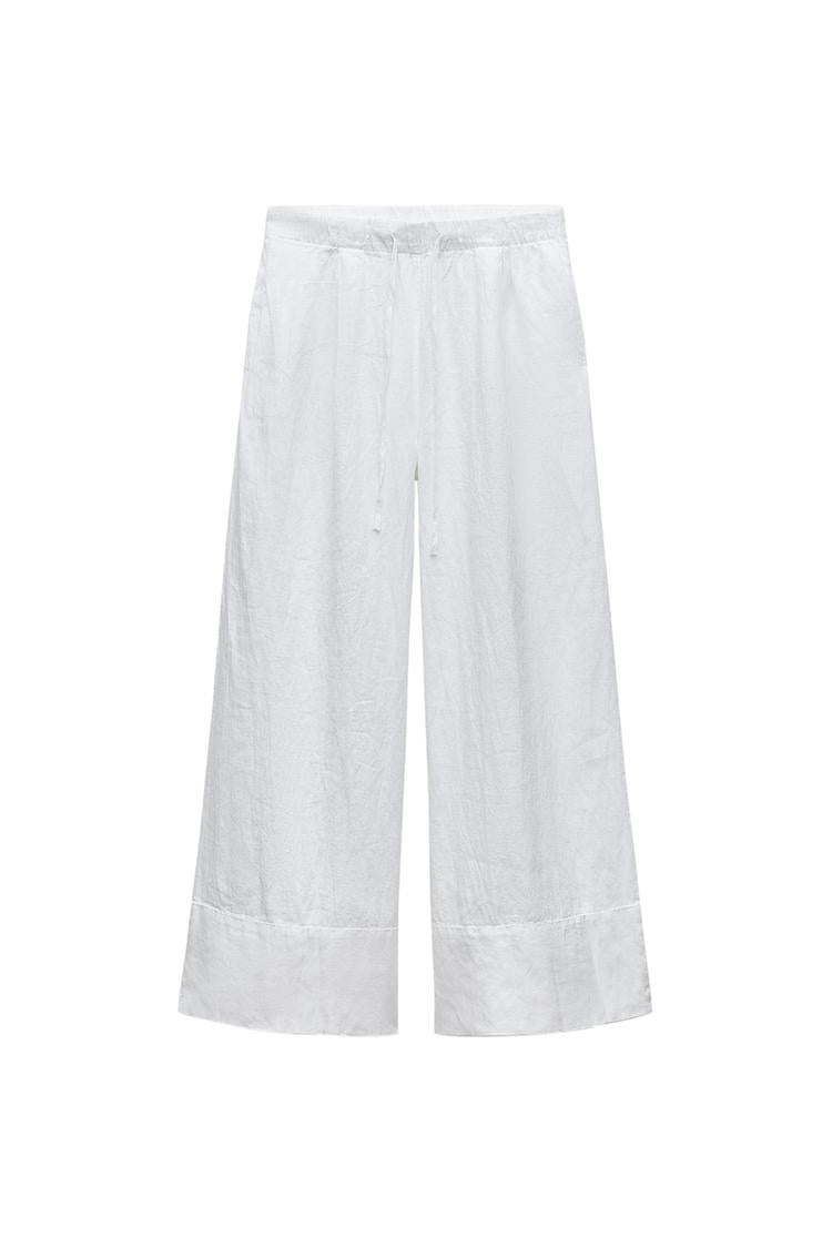🌷Last day 50%OFF🔥100% LINEN PALAZZO SET(Buy 2 Free Shipping)