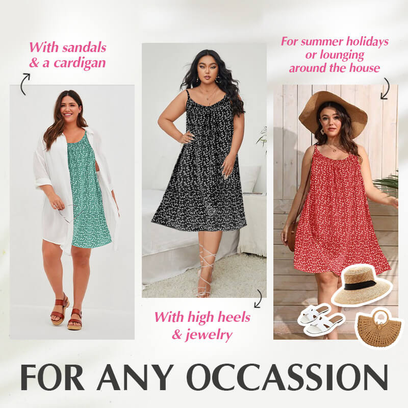 ✨Buy 2 Get Free Shipping💕Floral Printed Camisole Dress