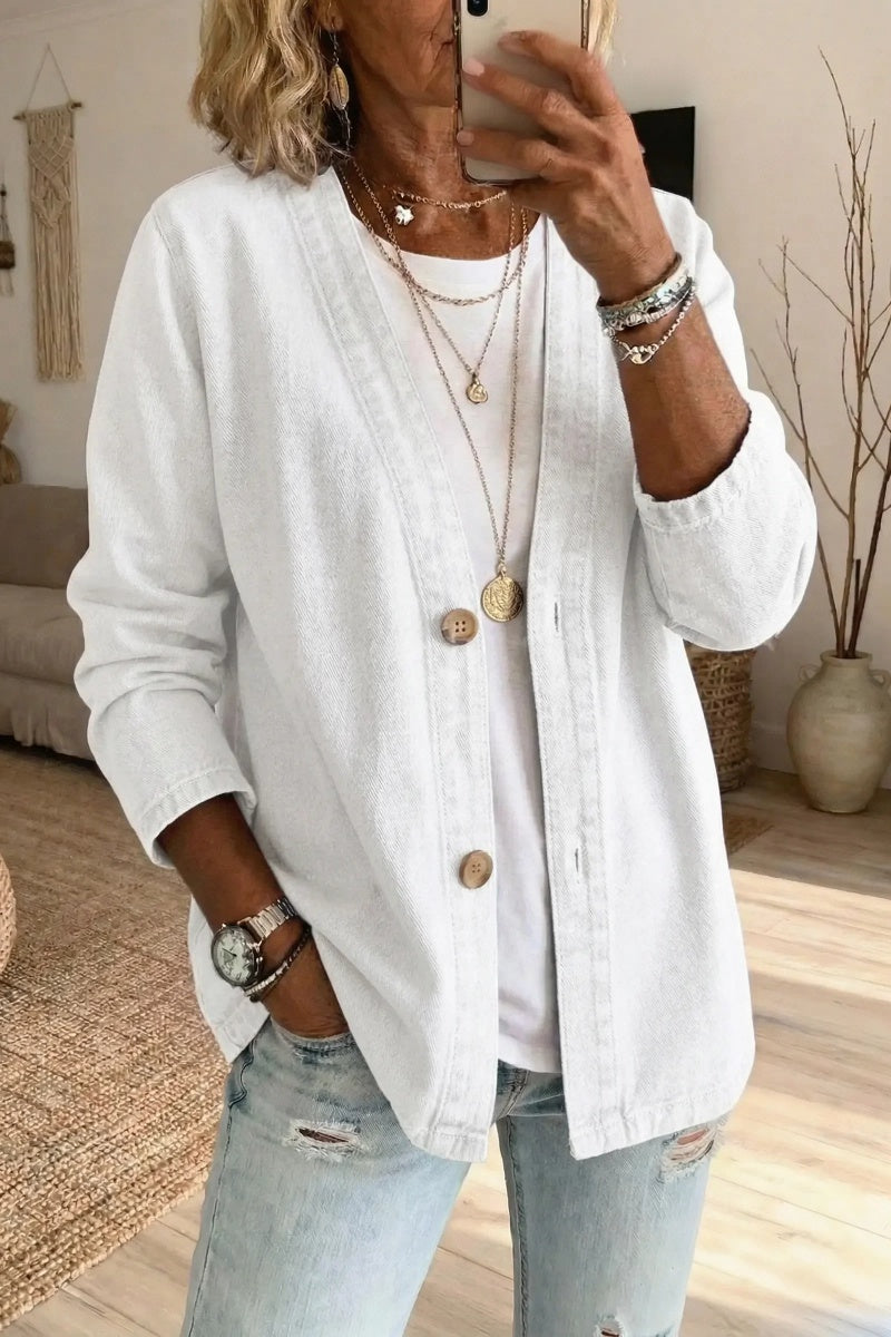 💕💕2026 Hot Sale Lightweight Denim Cardigan