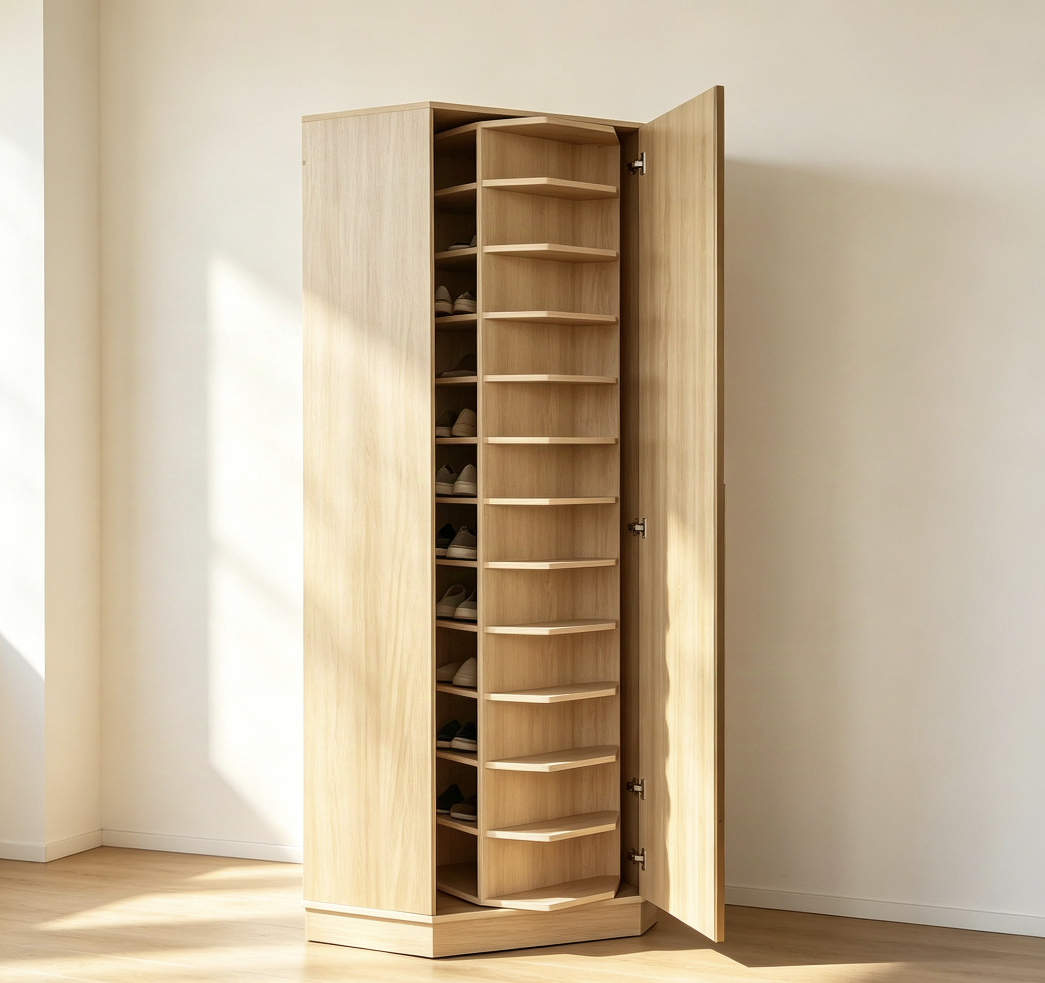 🤲High-end quality🌟[Clearance sale]360° Rotating Shoe Rack – Holds 96 Pairs（🎁Special Sale—Free Shipping）