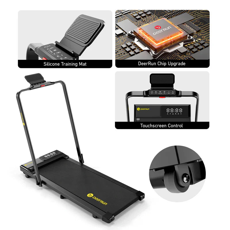 🎉DeerRun A5 PRO Vitality – 2026 Smart 2-in-1 Folding Treadmill, with an Upgraded Chip and NFC Support（🎁Special Sale—Free Shipping）