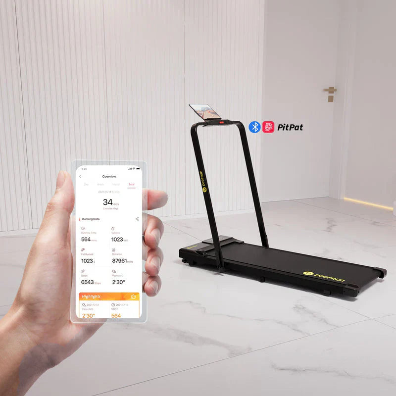 🎉DeerRun A5 PRO Vitality – 2026 Smart 2-in-1 Folding Treadmill, with an Upgraded Chip and NFC Support（🎁Special Sale—Free Shipping）