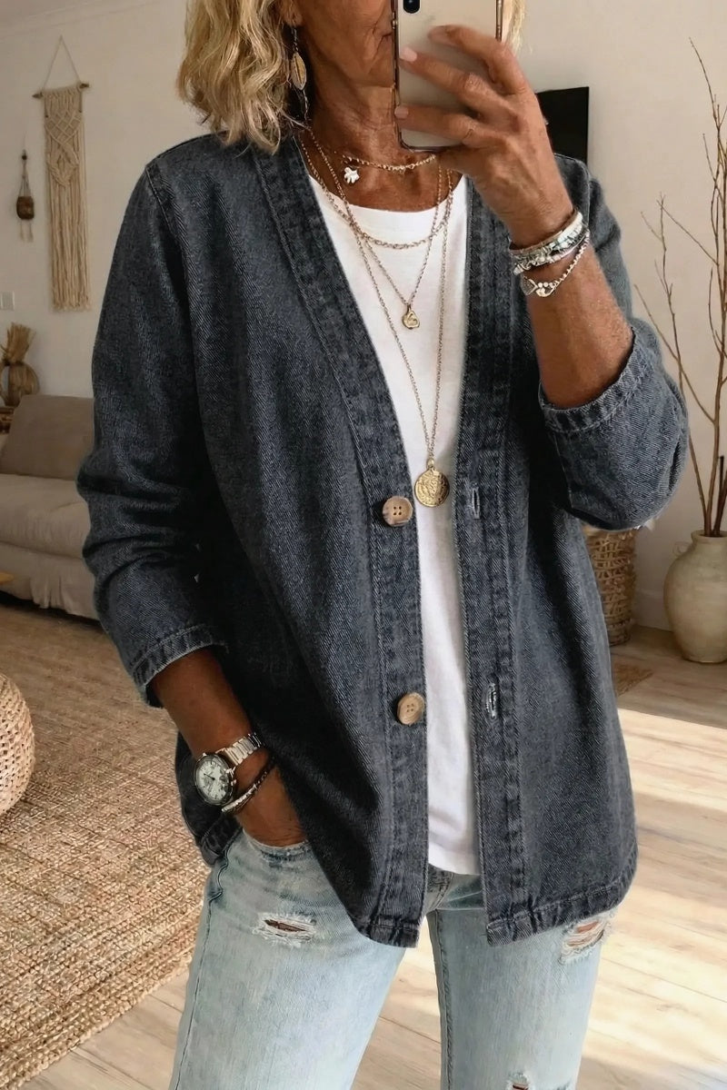 💕💕2026 Hot Sale Lightweight Denim Cardigan