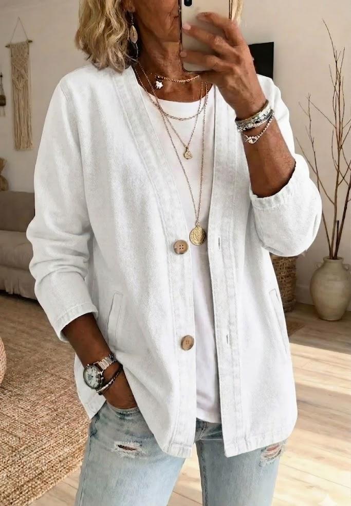 💕💕2026 Hot Sale Lightweight Denim Cardigan