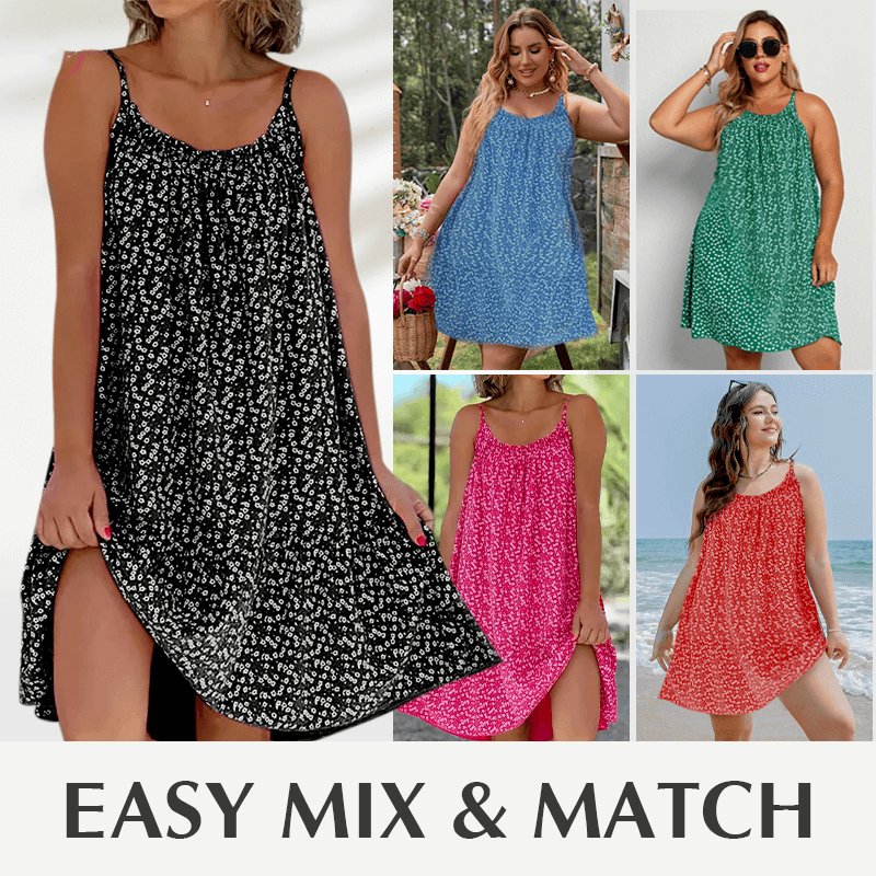 ✨Buy 2 Get Free Shipping💕Floral Printed Camisole Dress