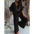 🌷Women’s Lounge Set with Wide Leg Pant