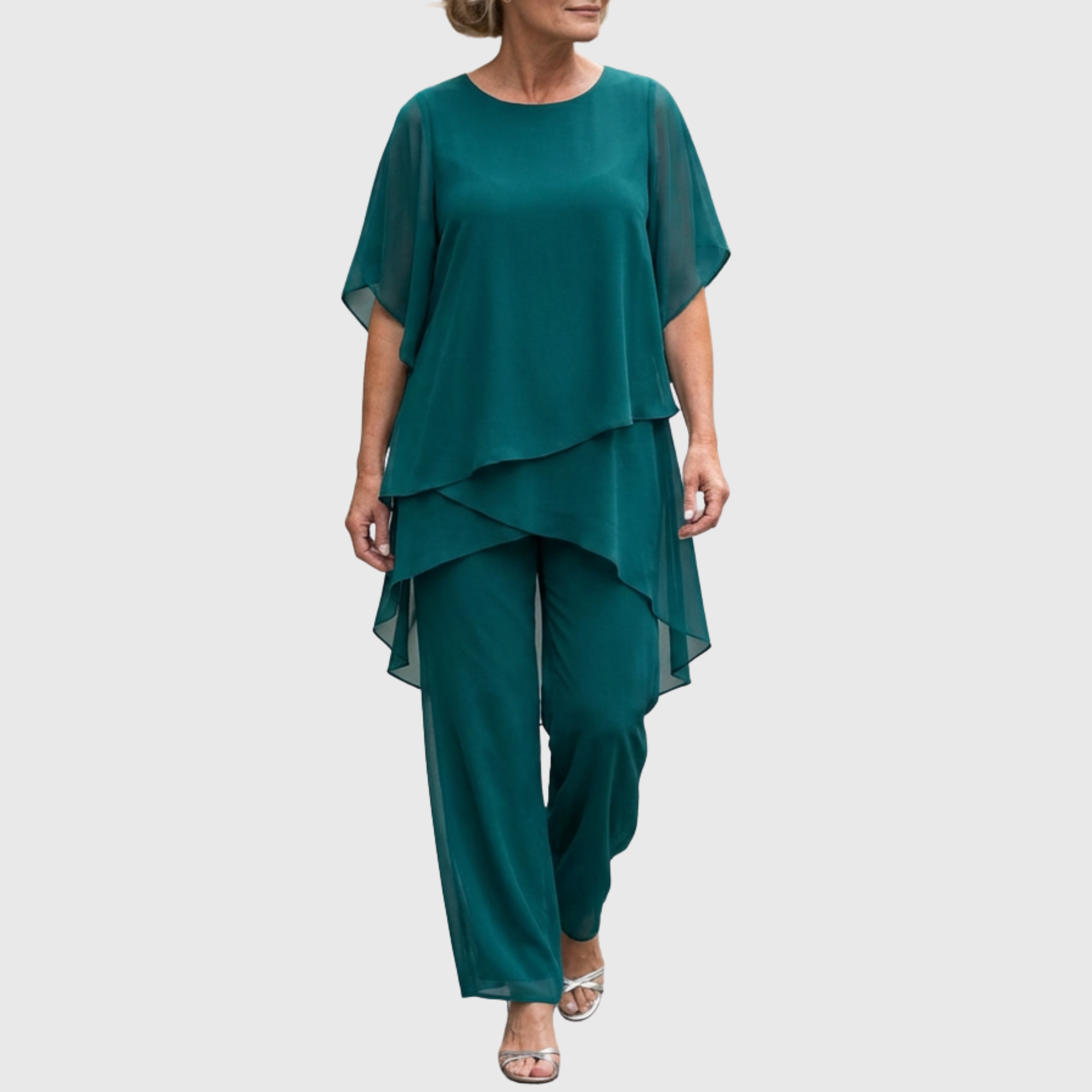 💕💕ELARA  Fluid Palazzo Set for Elegant Comfort and Style