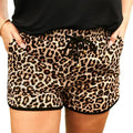 Last Day Save 49% ⏰🎉Znacicc Women's Checkered Drawstring Casual Shorts