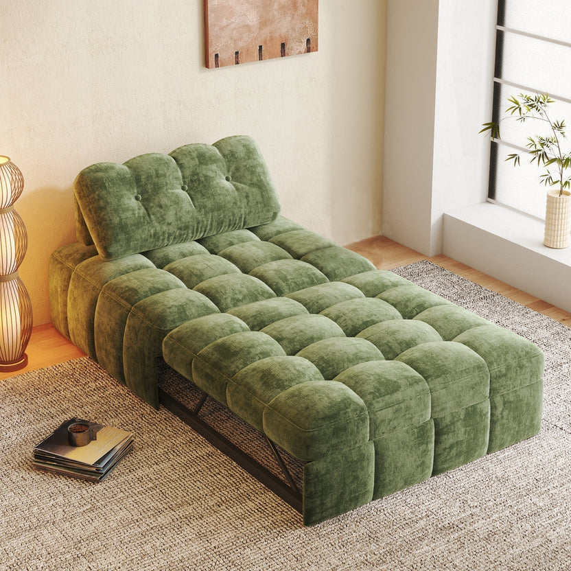 🤲 Factory direct salese💥3-in-1 Convertible Sofa Bed Chair – Cozy Lounge Chair, Sleeper Sofa & Space-Saving Relaxation Bed