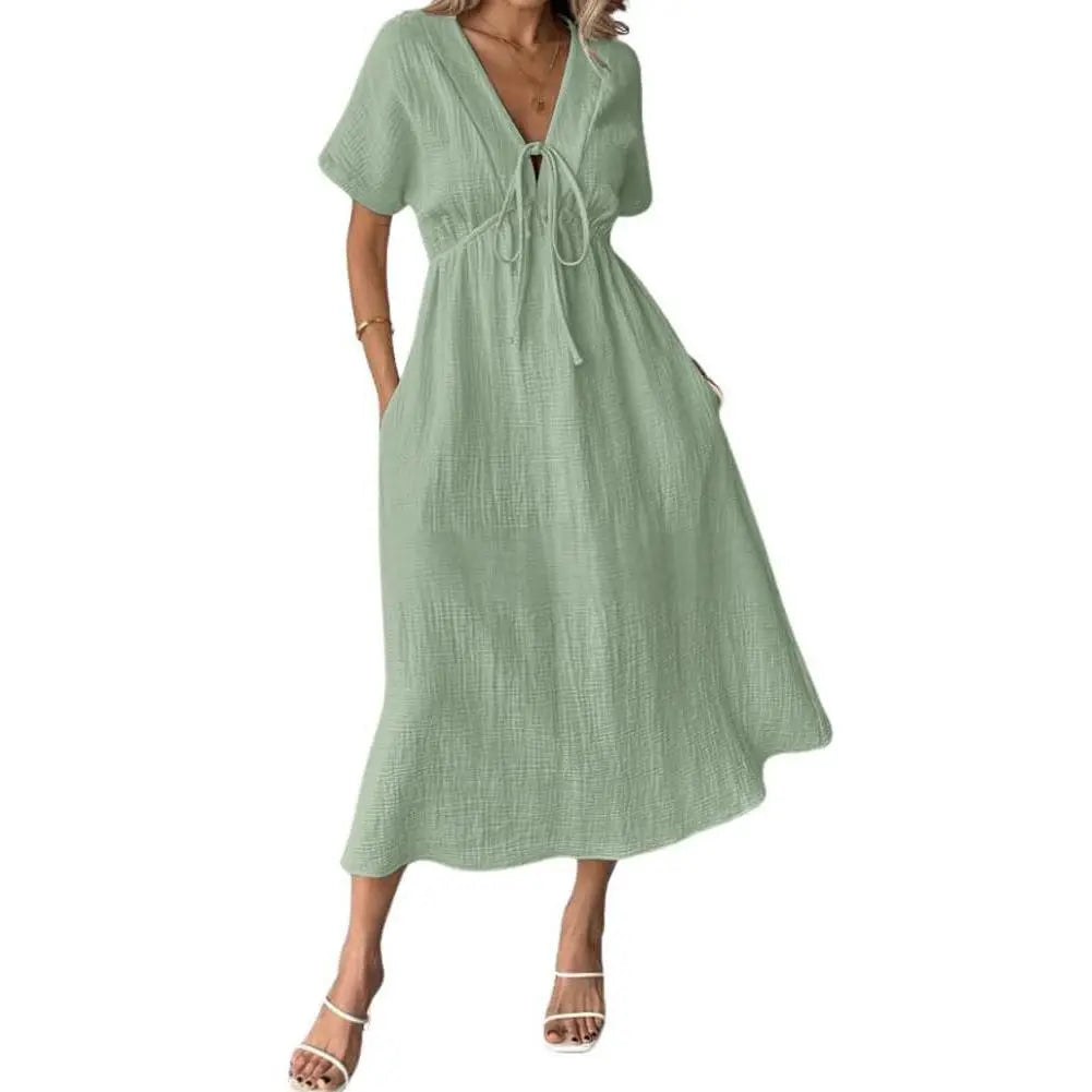 💕💕Hot Deal✨ Summer Loose Beach Dress with Pockets 👗