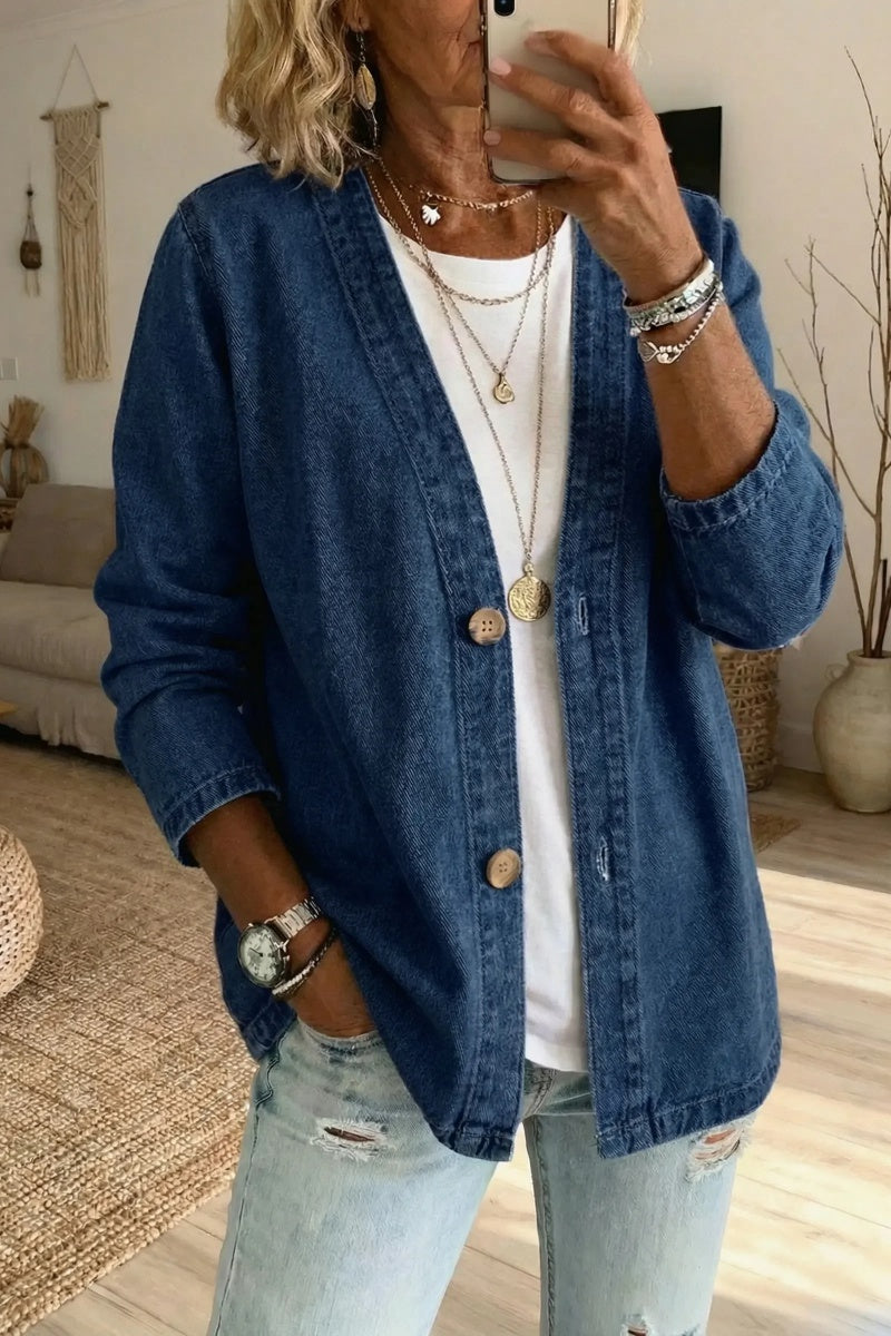💕💕2026 Hot Sale Lightweight Denim Cardigan