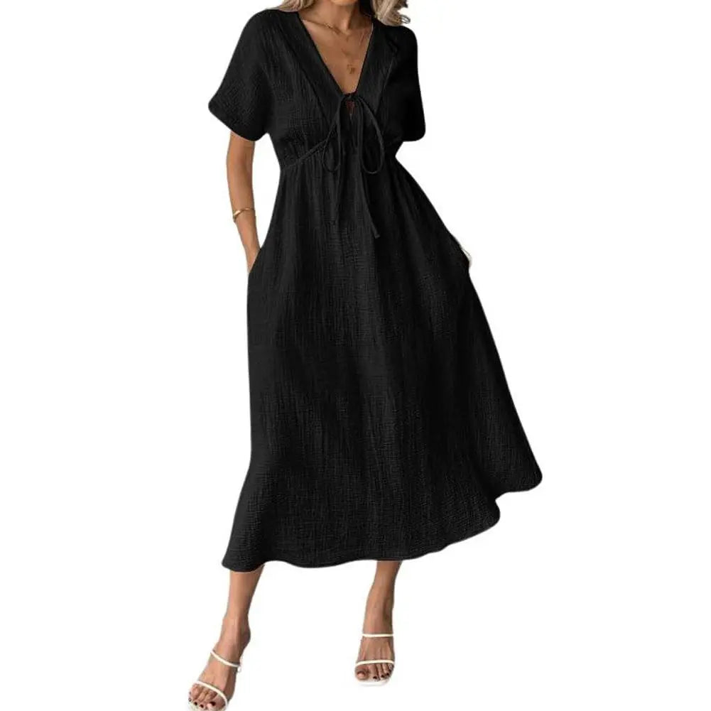 💕💕Hot Deal✨ Summer Loose Beach Dress with Pockets 👗