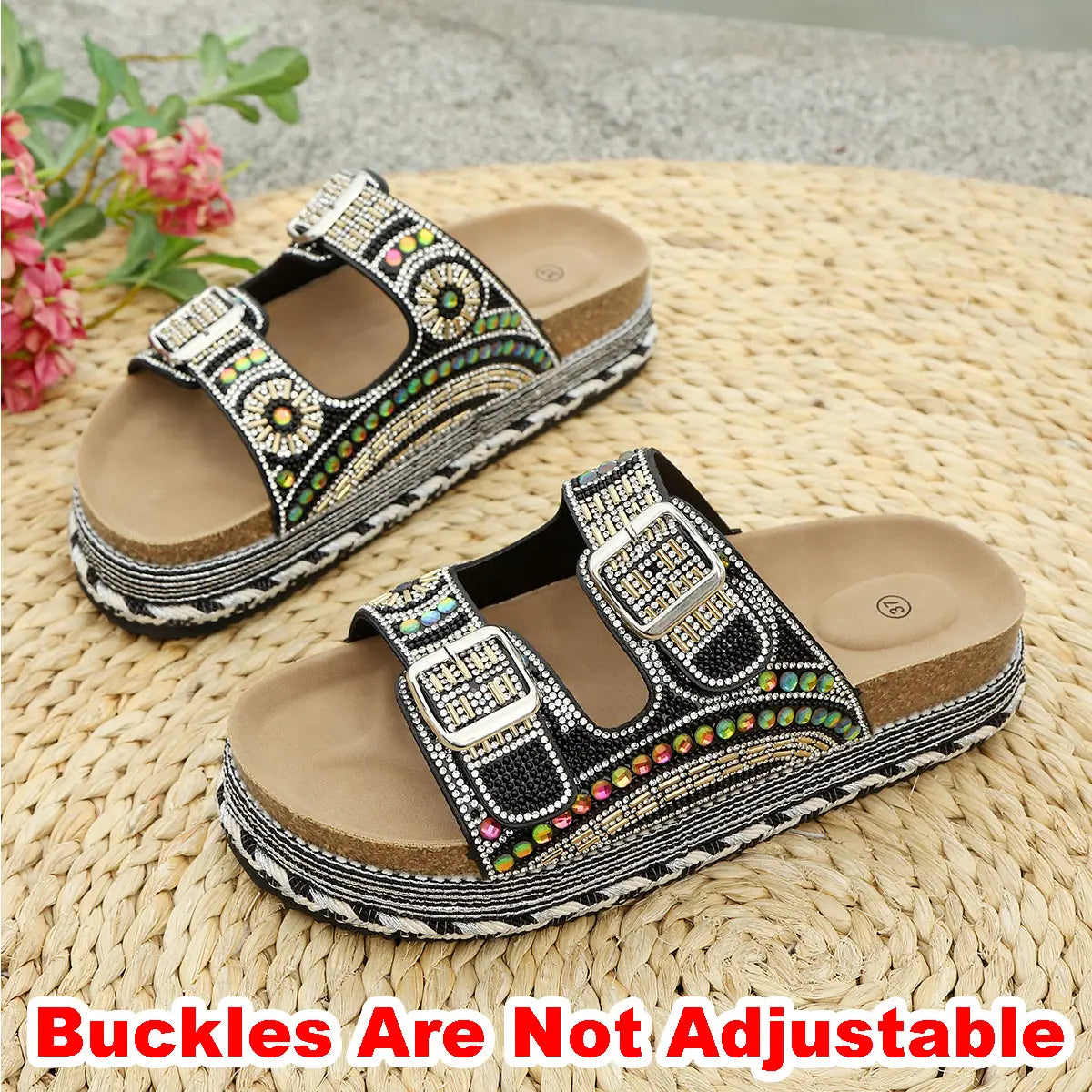 💕💕 Now On Sale 🔥 Casual Cork Slides for Women