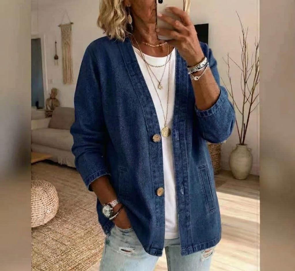 💕💕2026 Hot Sale Lightweight Denim Cardigan